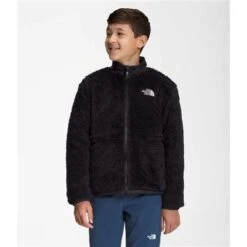 The North Face Reversible Mount Chimbo Full Zip Hooded Jacket - Boy's -Ski Series nf0a7wos jk3 02 22 23