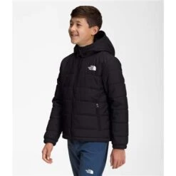 The North Face Reversible Mount Chimbo Full Zip Hooded Jacket - Boy's -Ski Series nf0a7wos jk3 03 22 23
