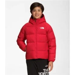 The North Face Reversible North Down Hooded Jacket - Boy's 17 The North Face Reversible North Down Hooded Jacket - Boy's -Ski Series nf0a7wpk 682 01 22 23