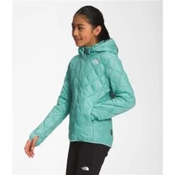 The North Face ThermoBall Hooded Jacket - Girl's 22 The North Face ThermoBall Hooded Jacket - Girl's -Ski Series nf0a7wq6 6r7 02 22 23