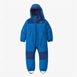 Patagonia Baby Snow Pile One-Piece - Youth -Ski Series pat 61131 baby snow pile b blue