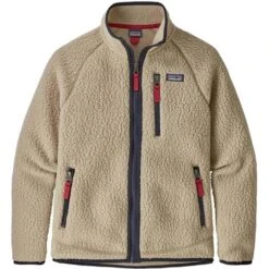 Patagonia Retro Pile Jacket - Boy's -Ski Series wbf19 65411 elkh
