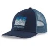 Patagonia Line Logo Ridge LoPro Trucker Hat 2 Patagonia Line Logo Ridge LoPro Trucker Hat -Ski Series wbf2123 38285 nena