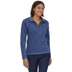 Patagonia Better Sweater 1/4 Zip - Women's -Ski Series wbf2223 25618 cubl kr1
