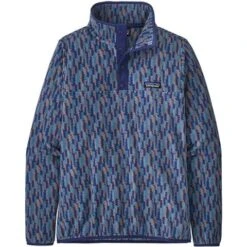 Women's Patagonia Micro D Snap-T Pullover -Ski Series wbf2223 26020 ctso