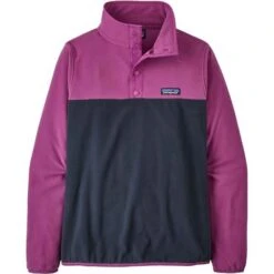 Women's Patagonia Micro D Snap-T Pullover -Ski Series wbf2223 26020 pibl