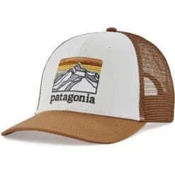 Patagonia Line Logo Ridge LoPro Trucker Hat -Ski Series wbf2223 38285 wneb