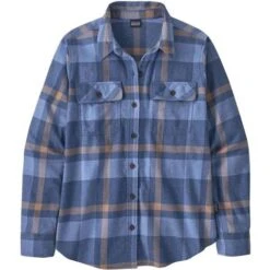 Patagonia L/S Organic Cotton Midweight Fjord Flannel Shirt - Women's (42405) 12 Patagonia L/S Organic Cotton Midweight Fjord Flannel Shirt - Women's (42405) -Ski Series wbf2223 42405 cmkc