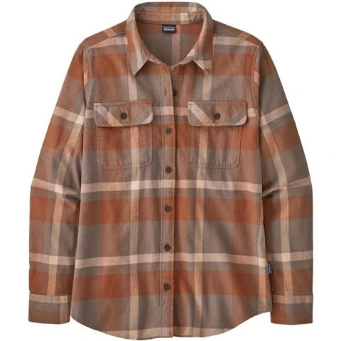 Patagonia L/S Organic Cotton Midweight Fjord Flannel Shirt - Women's (42405) 5 Patagonia L/S Organic Cotton Midweight Fjord Flannel Shirt - Women's (42405) - Image 3
