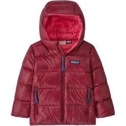 Patagonia Baby Hi-Loft Down Sweater Hoody -Ski Series wbf2223 60494 wax