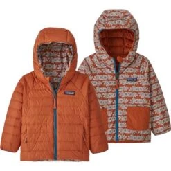 Patagonia Baby Reversible Down Sweater Hoody With NetPlus- 61372 -Ski Series wbf2223 61372 olsa