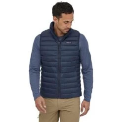 Patagonia Men's Down Sweater Vest With NetPlus - 84623 -Ski Series wbf2223 84623 nena mk1