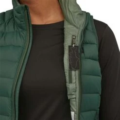 Patagonia Women's Down Sweater Vest With NetPlus - 84629 -Ski Series wbf2223 84629 pign dtpatch
