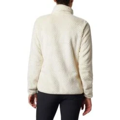 Columbia Fire Side II Sherpa Full Zip - Women's -Ski Series wcolumbia firesideiisherpafz chalk back