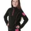 Zemu Apparel Junior1/4 Zip Fleece Top - Girl's