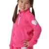 Zemu Little Girls 1/4 Zip Fleece Top - Girl's