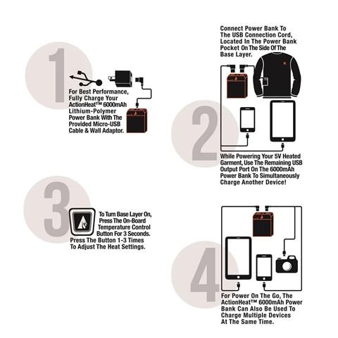 Womens Heated Base Layer Top 6 Womens Heated Base Layer Top - Image 4